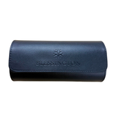 Black Leather Watch Case