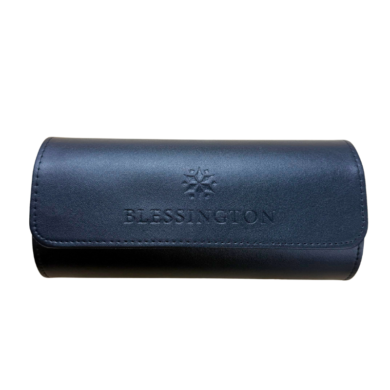 Black Leather Watch Case